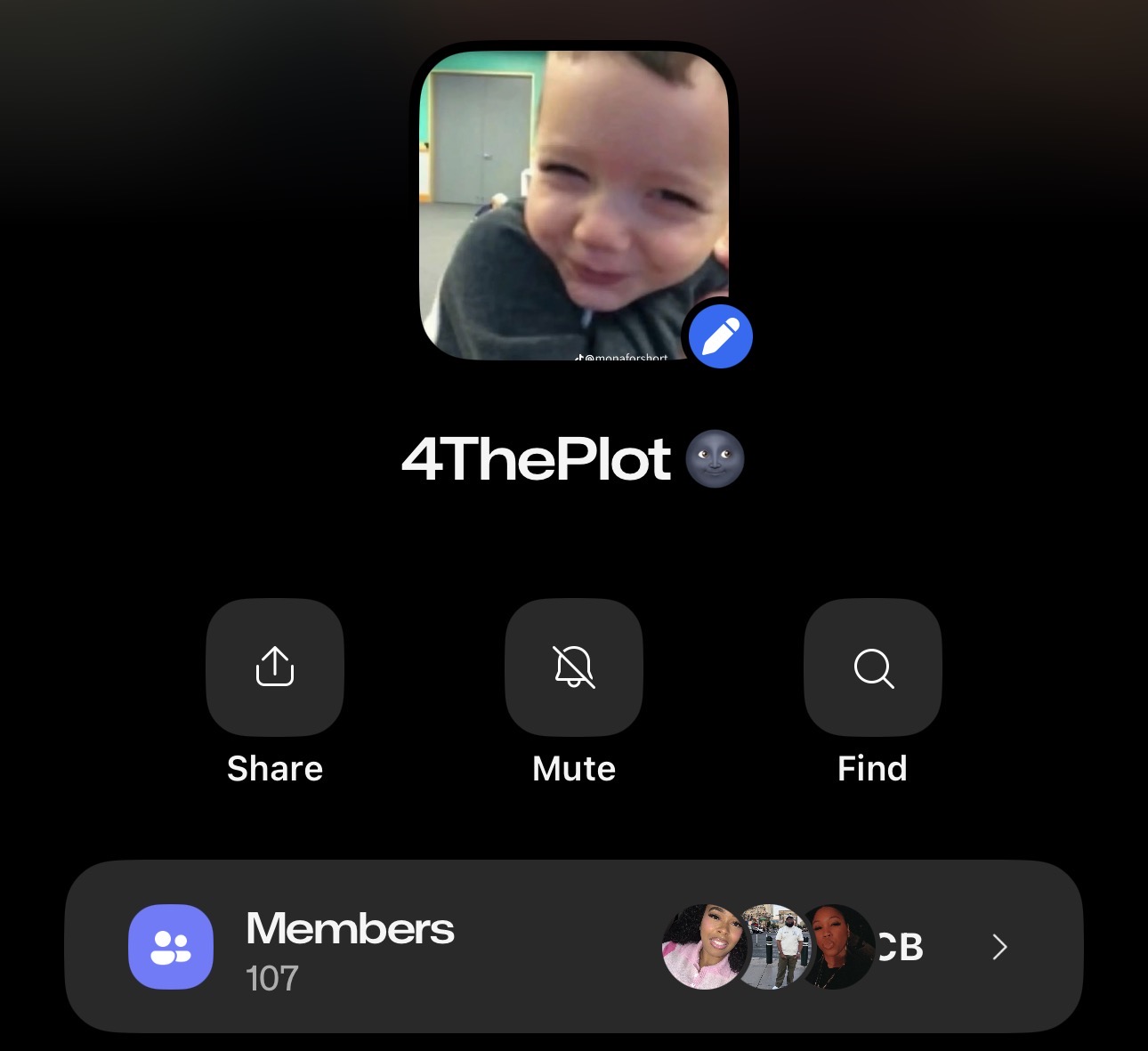 An archived snapshot of the 4ThePlot group chat